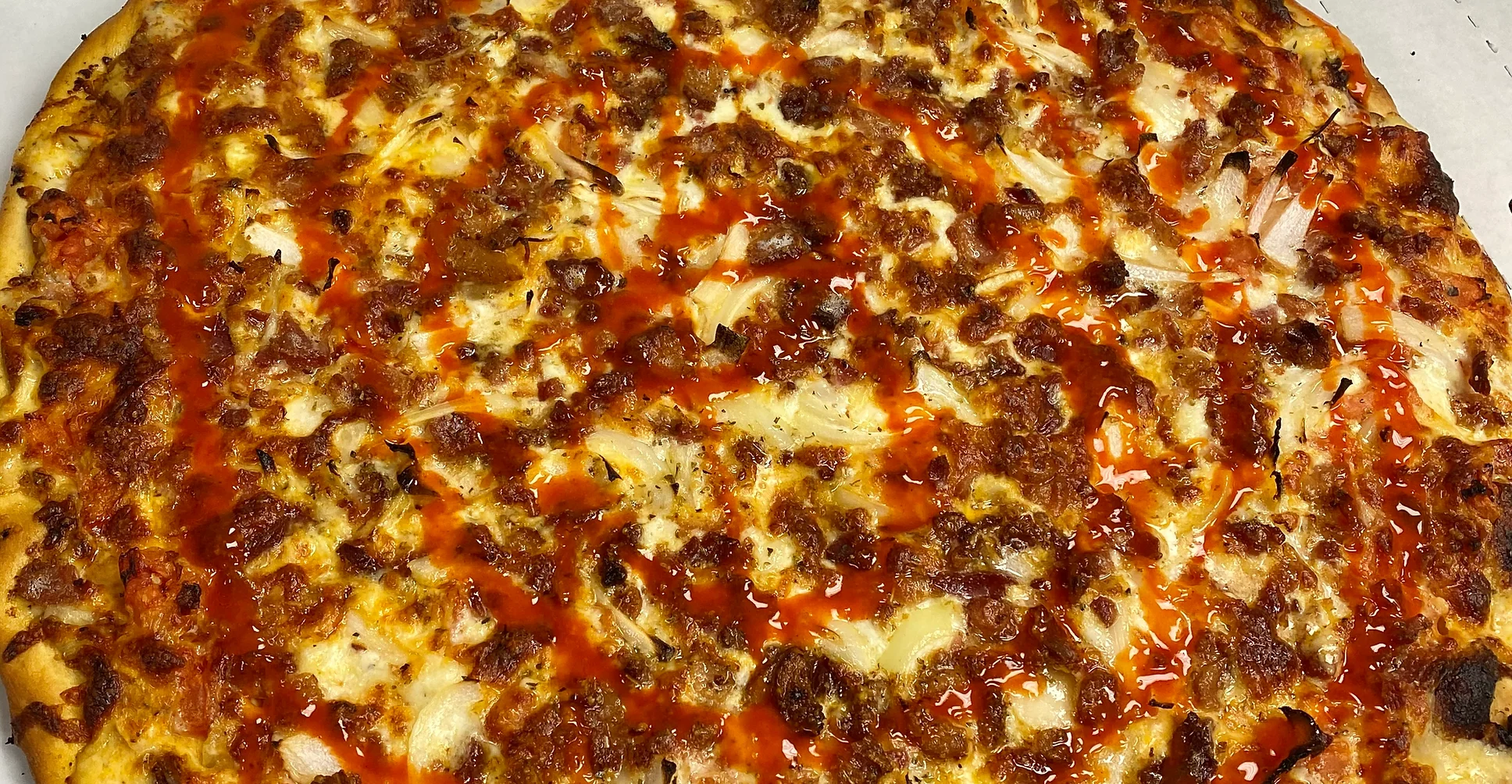 Buffalo Chicken Ranch Pizza